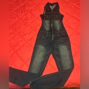 Women's Denim Jumpsuit